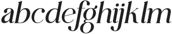 Vogre Gustews Medium Italic otf (500) Font LOWERCASE