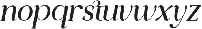 Vogre Gustews Medium Italic otf (500) Font LOWERCASE