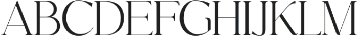 Vogue Moderne Regular otf (400) Font UPPERCASE