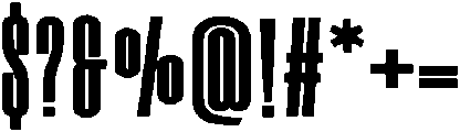 Vogue Regular otf (400) Font OTHER CHARS