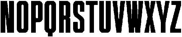 Vogue Regular otf (400) Font UPPERCASE