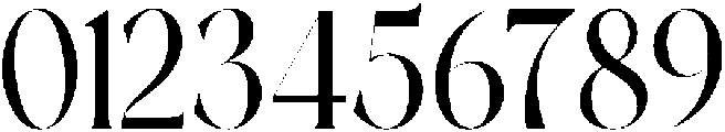 Vogue Regular otf (400) Font OTHER CHARS