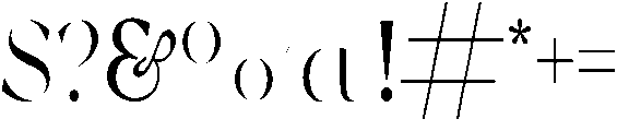 Vogue Regular otf (400) Font OTHER CHARS