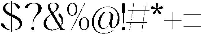 Vogures Fabric otf (400) Font OTHER CHARS