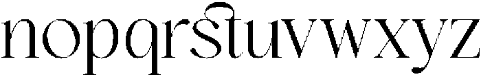 Vogures Fabric otf (400) Font LOWERCASE