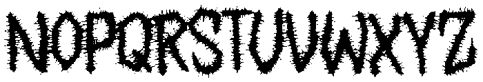 Void Briar otf (400) Font LOWERCASE