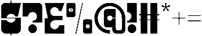 Void Load Regular otf (400) Font OTHER CHARS