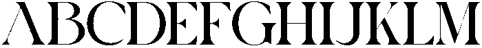 Volgue Regular otf (400) Font UPPERCASE