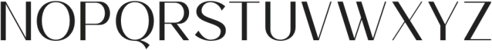 Volkga Regular otf (400) Font UPPERCASE