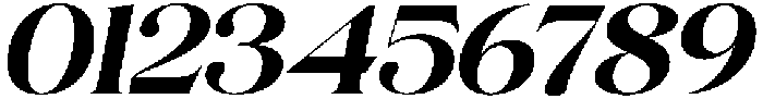 Volkys Serif Bold Italic otf (700) Font OTHER CHARS