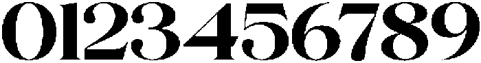 Volkys Serif Bold otf (700) Font OTHER CHARS