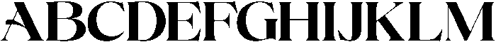 Volkys Serif Bold otf (700) Font UPPERCASE