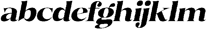 Volkys Serif Extra Bold Italic otf (700) FONT