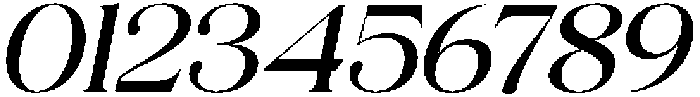 Volkys Serif Italic otf (400) Font OTHER CHARS