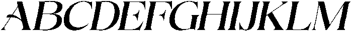 Volkys Serif Medium Italic otf (500) Font