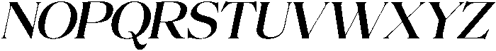 Volkys Serif Medium Italic otf (500) Font UPPERCASE