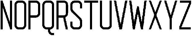 Voltage otf (300) Font LOWERCASE