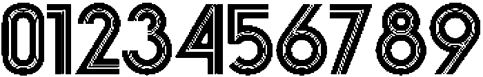 Voltdeco 1920 Black otf (900) Font OTHER CHARS