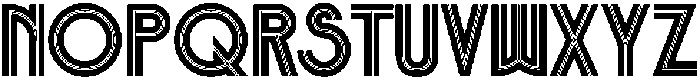 Voltdeco 1920 Black otf (900) Font UPPERCASE