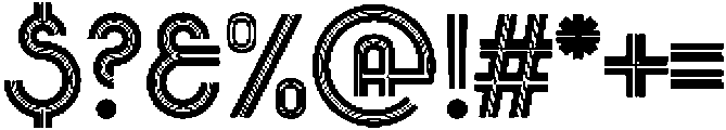Voltdeco 1920 Bold otf (700) Font OTHER CHARS