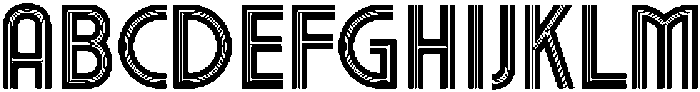 Voltdeco 1920 Bold otf (700) Font UPPERCASE
