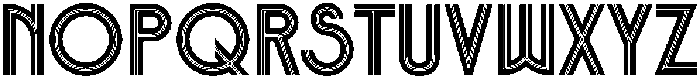 Voltdeco 1920 Bold otf (700) Font UPPERCASE
