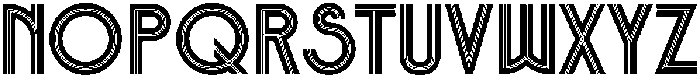 Voltdeco 1920 Bold otf (700) Font LOWERCASE