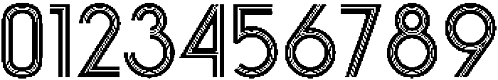 Voltdeco 1920 Light otf (300) Font OTHER CHARS