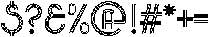 Voltdeco 1920 Thin otf (100) Font OTHER CHARS