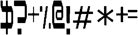 Voltline Regular otf (400) Font OTHER CHARS