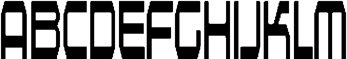 Voltline Regular otf (400) Font UPPERCASE