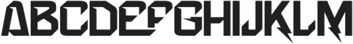 Voltstrom-Regular otf (400) Font LOWERCASE