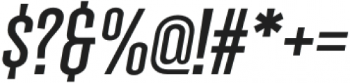 Volutant Display Italic otf (400) Font OTHER CHARS