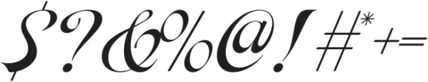 Vomiberg Regular otf (400) Font OTHER CHARS