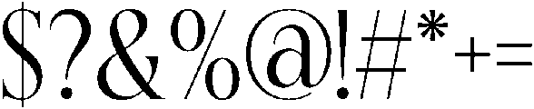 Vonder-Regular otf (400) Font OTHER CHARS