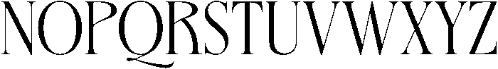 Vonder-Regular otf (400) Font UPPERCASE