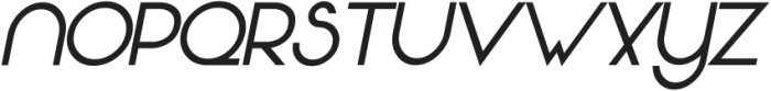 Vonique 64 Bold Italic ttf (700) Font LOWERCASE