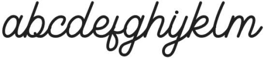 Vontage Regular otf (400) Font LOWERCASE