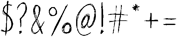 Voodoo Regular otf (400) Font OTHER CHARS
