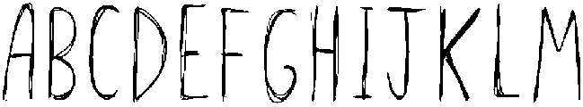 Voodoo Regular otf (400) Font UPPERCASE