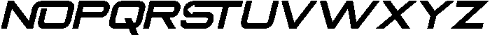 Vordex Slant otf (400) Font UPPERCASE