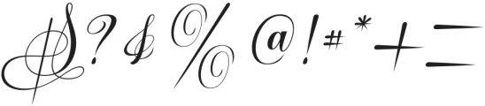 Vorgesla Script Regular otf (400) Font OTHER CHARS