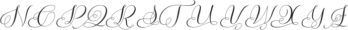 Vorgesla Script Regular ttf (400) Font UPPERCASE