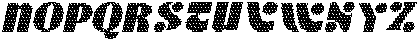 Vorline Disco Italic otf (400) Font UPPERCASE