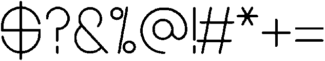 VowNeue otf (400) Font OTHER CHARS