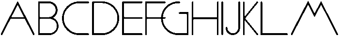 VowNeue otf (400) Font UPPERCASE