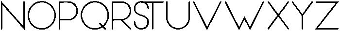 VowNeue otf (400) Font UPPERCASE