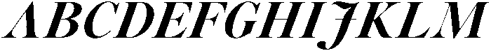 Voxas Black Italic otf (900) Font UPPERCASE