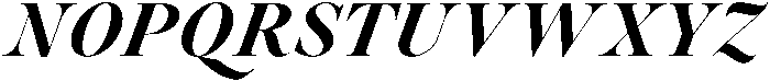 Voxas Black Italic otf (900) Font UPPERCASE