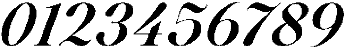 Voxas Bold Italic otf (700) Font OTHER CHARS
